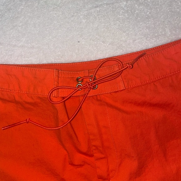 Vintage Ralph Lauren Bright Orange Beach Shorts - Picture 3 of 6